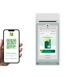 Prium PRO + Olaqin - Lecteur de carte vitale fixe et QRcode/NFC - PC/SC