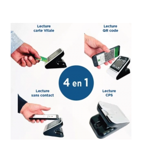 LECTEUR BIFENTE-NFC & QR CODE KAPELSE / KAP4-CV